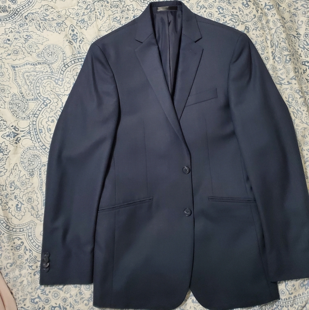 Navy Blue Kenneth Cole Reaction Suit Jacket